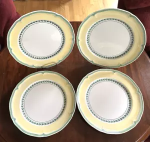 Set Of 4 Villeroy & Boch French Garden Vienne 10.5” DINNER PLATES MINT NeverUsed - Picture 1 of 6