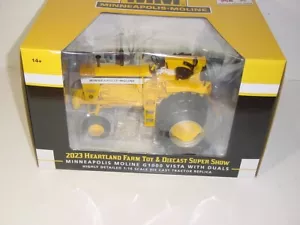 Trattore 1:16 SpecCast Minneapolis Moline G1000 con duali 2023 Heartland Show nuovo con scatola! - Foto 1 di 7