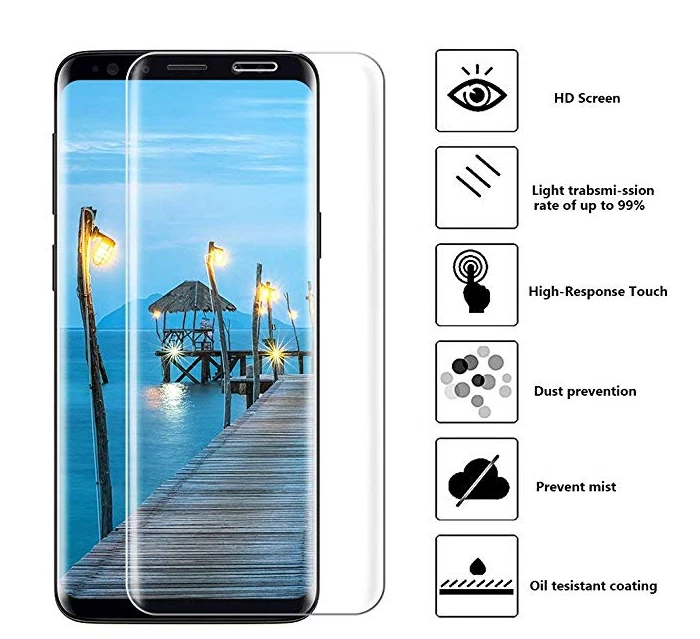 10x Protector de pantalla de vidrio templado real HD Premium para todos los teléfonos celulares Foto 1 de 4