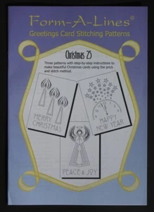 PICK POINT HAND STITCH PATTERNS BOOKLET - CHRISTMAS 25 - 3 PATTERNS - Picture 1 of 3
