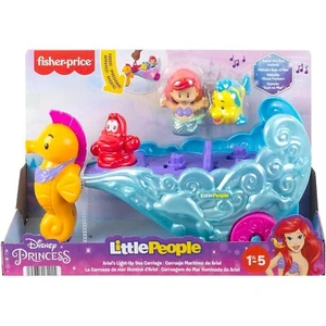 Fisher Price Little People Disney Ariel's Light-Up Sea Carriage NEW IN STOCK - Picture 1 of 2