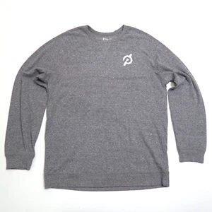 Peloton Pullover Langarmshirt Herren L grau meliert Rundhals Radfahren - Bild 1 von 9