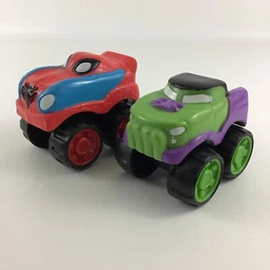 Marvel Mini Speed Squad Vehicles Spider-Man Hero Drive Hulk Funrise 2019 Racers - Picture 1 of 6
