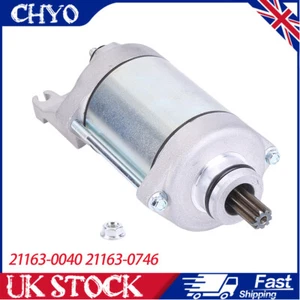 STARTER MOTOR For KAWASAKI KLE650 VERSYS 650 2007-2022 21163-0040 21163-0746 UK - Picture 1 of 24