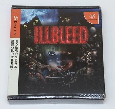 Illbleed - Sega Dreamcast DC NTSC-J Taiwán Lanzamiento Chino Raro - Nuevo y Sellado Foto 1 de 4