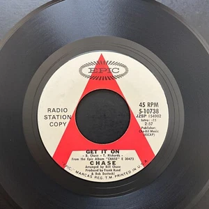 Chase, Get It On / River, Promo, 7" 45rpm, Vinyl NM - Picture 1 of 3
