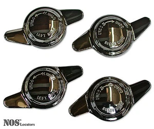 Austin Healey BJ8, Sprite, MGB/C, enano, juego de 4 nuevas imitaciones aladas de 8 tpi - Imagen 1 de 1