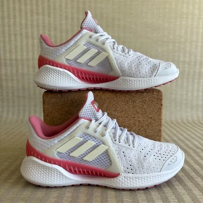 Adidas ClimaCool Vent Summer Rdy Womens Size 6.5 White Pink Running Shoes FX6828 - Image 1 of 4