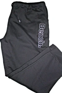 BENCH URBANWEAR BLACK FLEECE JOGGER SWEATPANTS SZ: 4XL 4X XXXL NWT - Picture 1 of 2
