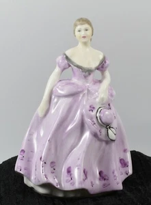 Lovely Coalport Fine Bone China Figurine ~ Karen - Picture 1 of 3