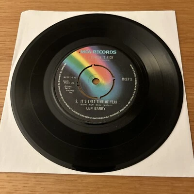 Len Barry – 1-2-3 / Like A Baby / I Struck It Rich / It's That Time Of The Year - Image 1 of 2