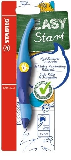 STABILO EASYORIGINAL START ROLLERBALL LINKS BLAU TINTENSCHREIBER NEU - Bild 1 von 1
