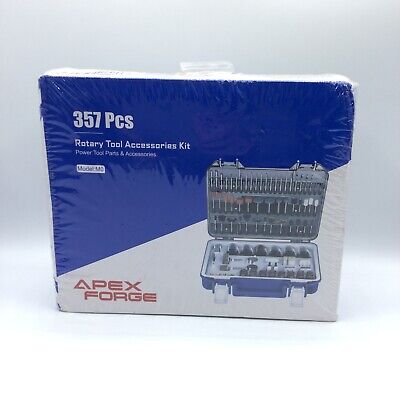 Apex Forge Rotary Tool Accessory Kit 357 Pieces M0 NEW • 33.90€