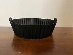 Air Fryer Silicone Tray Liner Reusable Easy Clean Basket Non-Stick 6.75” #2 - Picture 1 of 6