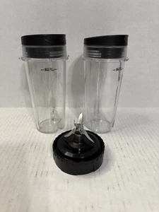 Ninja Bullet Blender Replacement Cups And Extractor Blade - Picture 1 of 3