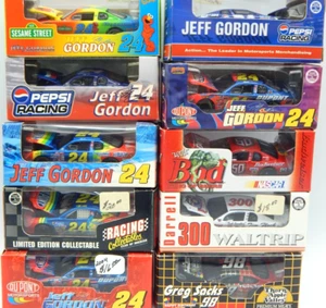 1:64 MISCHUNG AUS 10 ACTION NASCAR DIECAST JEFF GORDON, DARREL WALLTRIP & ANDEREN -RTC1621 - Bild 1 von 7