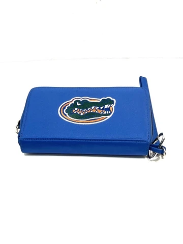 Florida Gators Clutch Wallet ID Phone Holder Bag Purse New NCAA Official Blue Cover