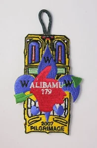 Alibamu Lodge 179 2007 Pilgrimage Patch - Tukabatchee Area Council - Picture 1 of 1