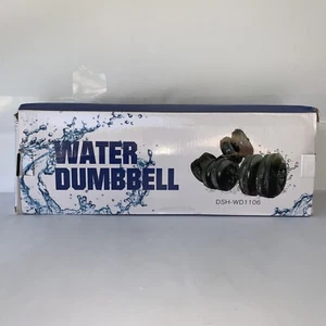 New 1 Pair-Set Water Dumbbell Weight Training Set DSH-WD1106 Black - Picture 1 of 3