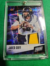 2019 PANINI FATHERS DAY JARED GOFF U CALIFORNIA  GU JERSEY CARD TRUE 1/1