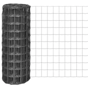 Eurozaun Stahl 25 x 1 m Grau - Bild 1 von 4