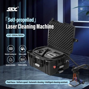 Máquina de eliminación de óxido láser autopropulsada 200W usada limpiador láser óxido CE - Imagen 1 de 11