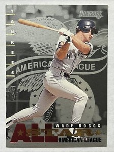 1995 Donruss All-Star American League Rare Insert, Wade Boggs, Card #AL-5