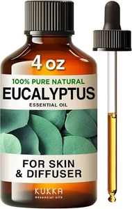 Kukka Eucalyptus Essential Oil for Diffuser 100% Pure Natural Essential Oils... - Picture 1 of 6