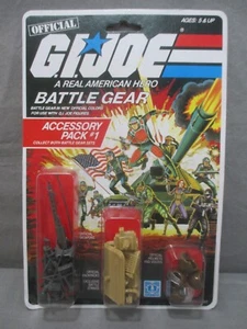 GI Joe Battle Gear ACCESSORY PACK #1 Factory Sealed HIGH GRADE Vintage MOC 1983 - Picture 1 of 14