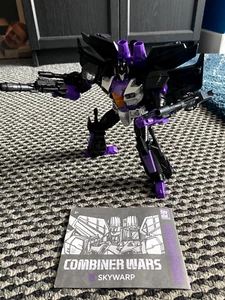 Transformers 2015 Combiner Wars Leader Class Skywarp (with instructions) - Picture 1 of 2