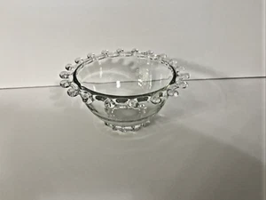 Heisey Lariat Crystal Bowl Vintage Elegant Glassware Collectible Dish - Picture 1 of 6