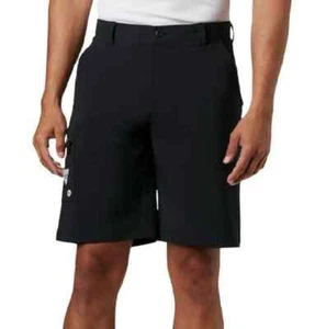 Columbia Terminal Tackle PFG Shorts Mens 38 Black UPF50+ Lightweight Stretch NEW - Picture 1 of 14