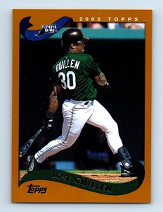 2002 Topps Jose Guillen Tampa Bay Devil Rays #61