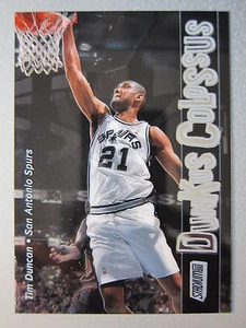*Rare* 2001-02 Stadium Club Dunkus Colossus #DC11 Tim Duncan - Picture 1 of 2