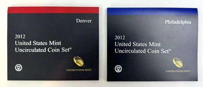 2012 P & D US Mint Set Uncirculated 28 Coins OGP United States Coin Set - Image 1 of 4