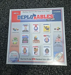Nuevo en caja Deplorables The Game 2019 juego de mesa republicano demócrata DTG001 * SIN ABRIR - Imagen 1 de 8