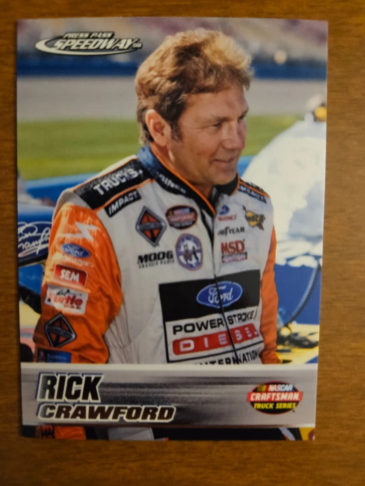 2008 Press Pass Speedway Rick Crawford Card#52 - Image 1 of 1