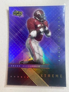 Shaun Alexander 2000 UD Upper Deck Ionix Xtreme Rookie Card RC Insert Seahawks - Picture 1 of 2
