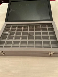 Velvet Jewelry Tray 48 Compartments or necklace/bracelet display cases - Picture 1 of 10