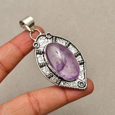 Ciondolo gioiello fatto a mano in argento sterling 925 con pietra preziosa... - Immagine 1 di 4