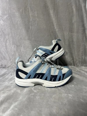 Dr. Comfort Refresh Women's Shoes Comfort Control Mesh Lace Blue/White Size 7.5 - Image 1 of 4