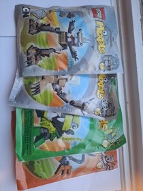 LEGO Mixels &ndash; Lot of 4 Sealed Packs (Footi, Scorpi, Glurt, Kraw)