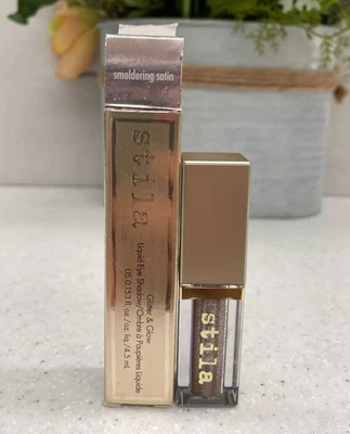 STILA Glitter & Glow Liquid Eyeshadow ~ SMOLDERING SATIN ~ Full Size (0.153 oz) - Image 1 of 4