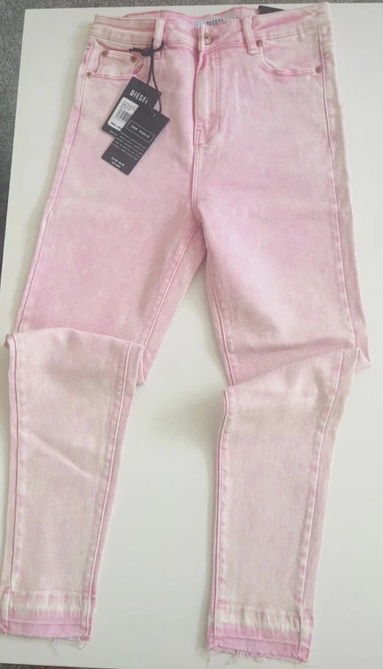 Diesel Women Jeans New with Tags Size 10 UK Pink Denim - Image 1 of 1