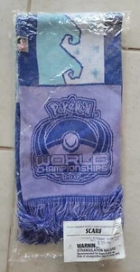 BRAND NEW NINTENDO EXCL. POKEMON WORLD CHAMPIONSHIP COMPETITION 2017 SCARF! a71 - Picture 1 of 2