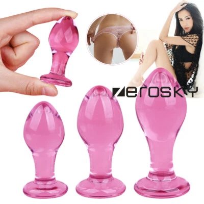 Glass-Crystal-Butt-Plug-Anal-Sex-Women-Adult-Sex-Game-Couple-love-Flirting-Toys