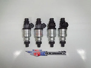 TRE Flowmatched 550cc Fuel Injectors Fit Denso 4G63T EVO VIII IX X 13B 20B 4AGE - Picture 1 of 1