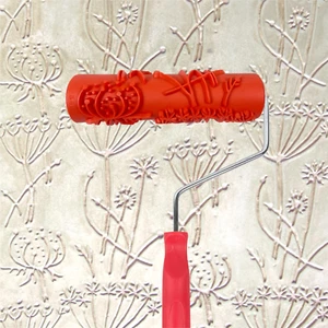 7 Patterned Paint Roller for Wall Decoration Classic Brick Embossing Texture R - Picture 1 of 6