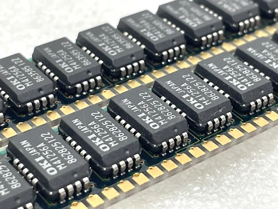 PAIR FOR APPLE MAC PLUS/SE OKI 512K SIMM RAM MEMORY MODULES - Image 1 of 4