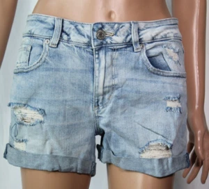 Garage Girlfriend Cuffed Denim Short Size 3 - Picture 1 of 5